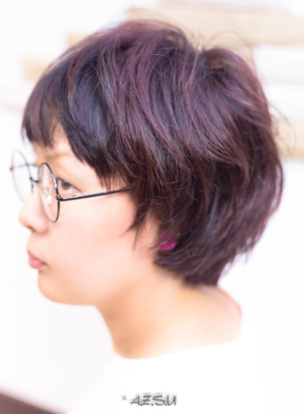 パーマ ピンク系 髪型 画像あり の髪型 ヘアスタイル ヘアカタログ情報 17秋冬