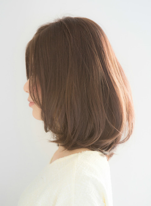 ミディアム 大人可愛い前髪なしフェミニンミディ Garden Aoyamaの髪型 ヘアスタイル ヘアカタログ 21春夏
