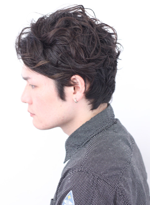 メンズ 大人のワイルドパーマスタイル Beautrium Ginzaの髪型 ヘアスタイル ヘアカタログ 21秋冬