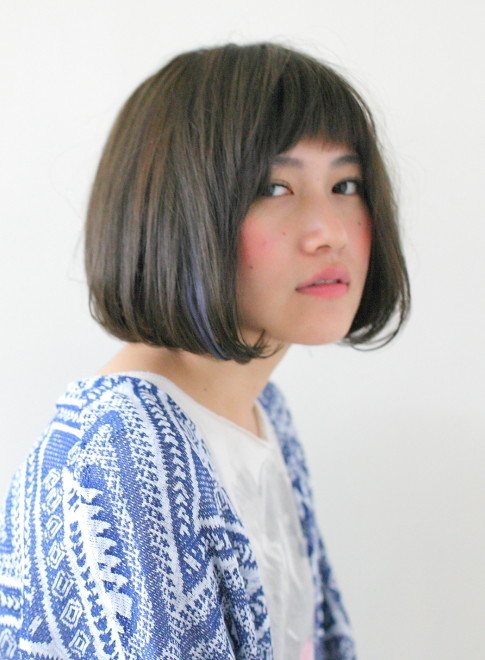 ボブ 60 Sナチュラルガーリーボブ Bridgeの髪型 ヘアスタイル ヘア