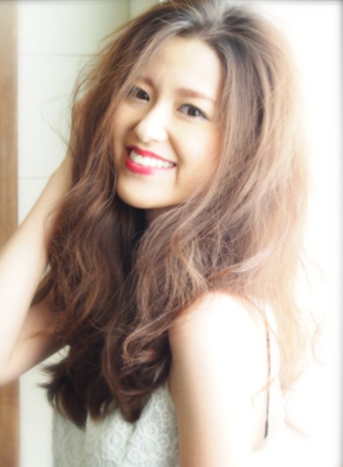ロング 中村アン風かきあげロング Chobii 銀座の髪型 ヘアスタイル ヘアカタログ 21春夏