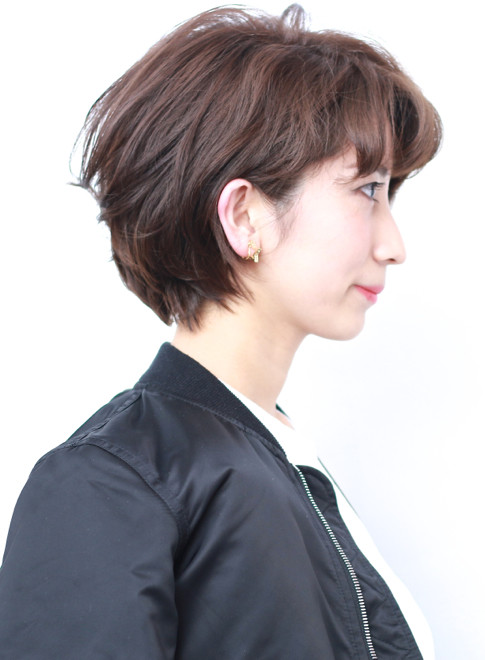 ショートヘア 大人女性に人気 色っぽいショート Beautrium Ginzaの髪型 ヘアスタイル ヘアカタログ 秋冬