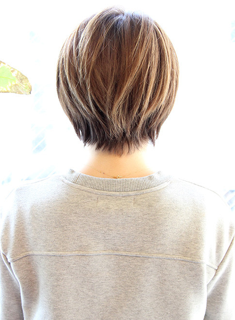 ショートヘア 大人女子 田中美保さん風ショート Reunaの髪型 ヘア