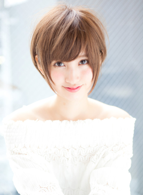 ショートヘア 大人かわいい小顔ショートヘア Afloat Japanの髪型 ヘアスタイル ヘアカタログ 21春夏