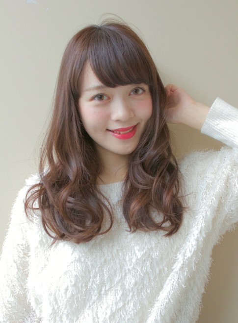 ロング スタイリング簡単 しっかりパーマ Afloat Japanの髪型 ヘアスタイル ヘアカタログ 21春夏
