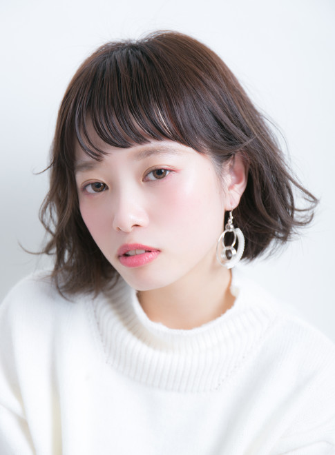 ボブ 小顔ノームコアショートボブ Laf From Gardenの髪型 ヘアスタイル ヘアカタログ 21春夏