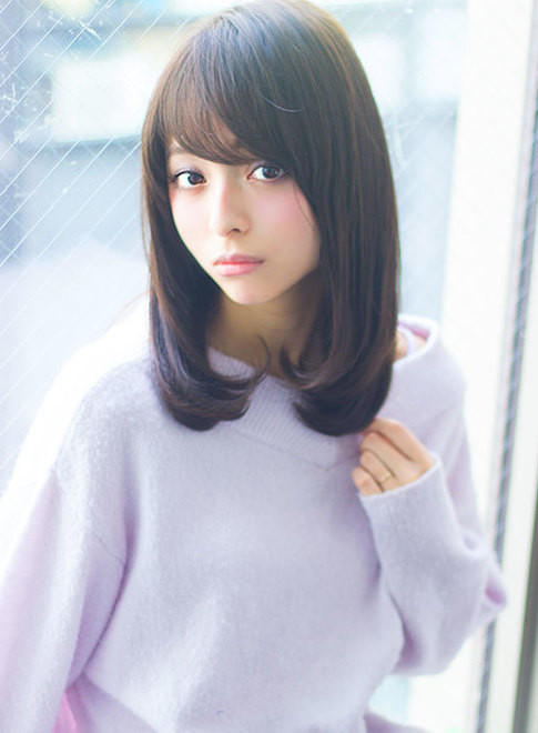 ミディアム 清楚で品のあるミディアムボブ Afloat Japanの髪型 ヘアスタイル ヘアカタログ 21春夏