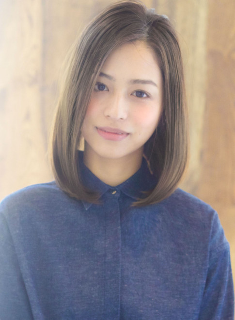 ミディアム さらっとまとまるミディアムボブ Afloat Japanの髪型 ヘアスタイル ヘアカタログ 21春夏