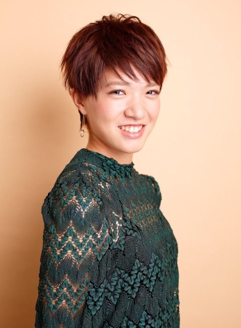 ベリーショート ピンクベージュショート Kingdom Aoyamaの髪型 ヘアスタイル ヘアカタログ 21春夏