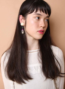 ロング ワンレングス 画像あり の髪型 ヘアスタイル ヘアカタログ情報 21春夏