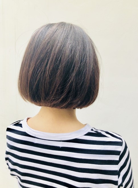 ボブ 40 50代にもオススメお手入れ簡単ボブ Gokan Omotesando の髪型 ヘアスタイル ヘアカタログ 21春夏