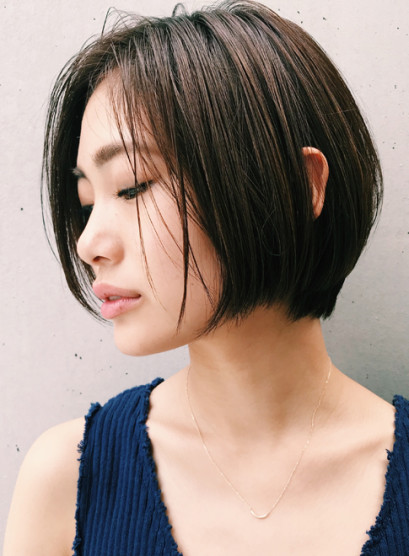 秋冬 今週１位のボブ パーマ ストレートの髪型は ヘアスタイルランキング ヘアカタログbeauty Navi