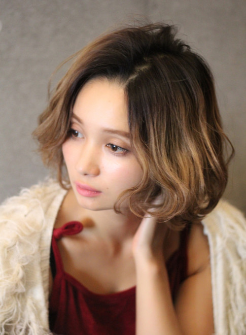 ボブ エッジのきいたボブスタイル Coo Et Fuuの髪型 ヘアスタイル ヘアカタログ 21春夏