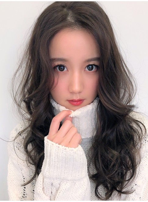 ロング 大人可愛いオルチャンヘア Afloat Japanの髪型 ヘアスタイル ヘアカタログ 21春夏