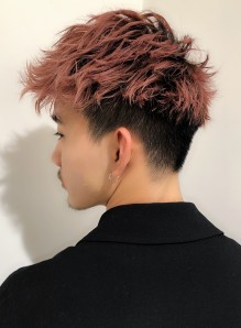 ツーブロック ピンパーマ ヘア 画像あり の髪型 ヘアスタイル ヘアカタログ情報 秋冬