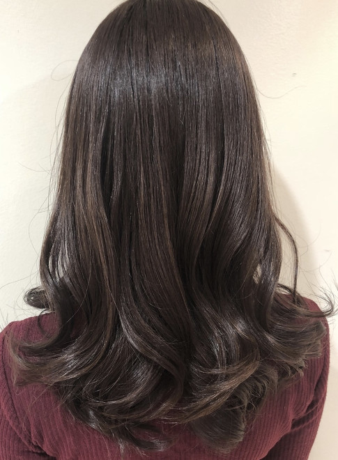 セミロング 大人かわいい肩下セミロング Hair Salon Besの髪型 ヘアスタイル ヘアカタログ 22秋冬