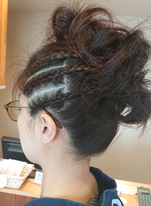 ミディアム 浜松祭りセット Pippi Finoの髪型 ヘアスタイル ヘア