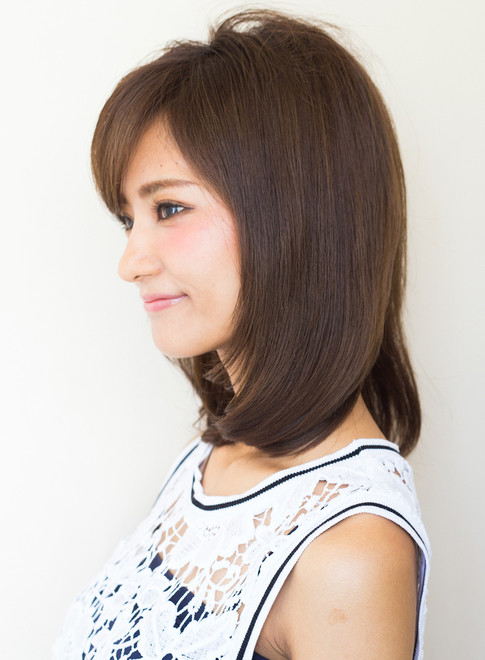 ミディアム 失敗しない ひし形ウルフレイヤーカット Afloat Japanの髪型 ヘアスタイル ヘアカタログ 21春夏