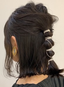 ミディアム 個性的 画像あり の髪型 ヘアスタイル ヘアカタログ情報