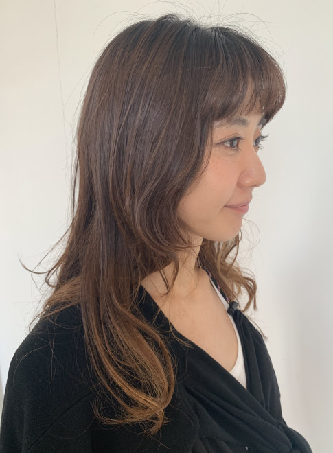 ロング マッシュレイヤースタイル Beautrium 神戸の髪型 ヘアスタイル ヘアカタログ 21春夏