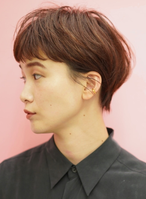 ベリーショート 手入れ簡単大人女性のマッシュショートヘア Beautrium 青山の髪型 ヘアスタイル ヘアカタログ 21春夏