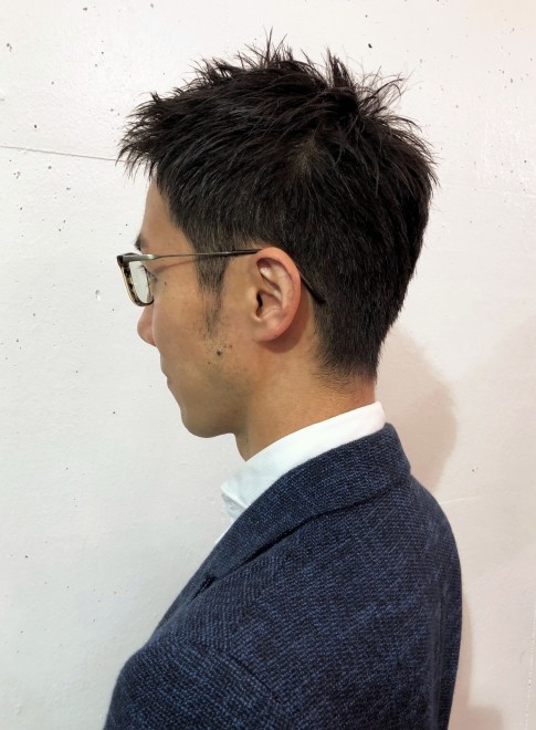 メンズ 30代40代50代大人刈り上げショート Gokan Omotesando の髪型 ヘアスタイル ヘアカタログ 23冬