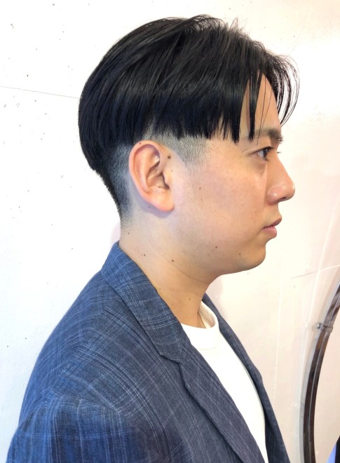 メンズ ツーブロックメンズハンサムトランクスヘア Gokan Omotesando の髪型 ヘアスタイル ヘアカタログ 2020秋冬