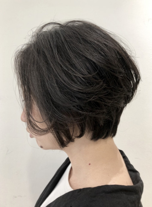 ショートヘア レイヤーショートボブ Naleluの髪型 ヘアスタイル ヘアカタログ 22秋冬