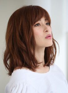 40代 デジタルパーマ ミディアム 画像あり の髪型 ヘアスタイル ヘアカタログ情報 21春夏