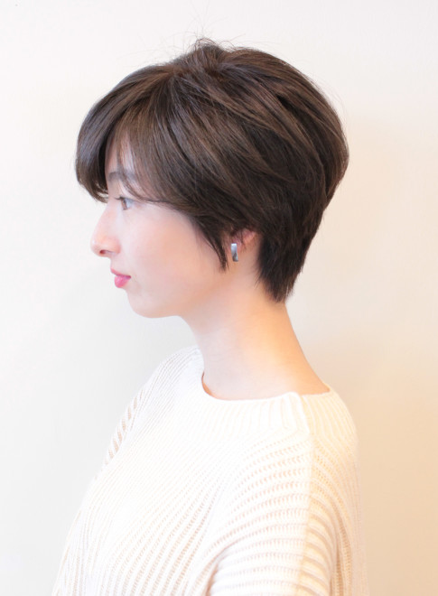 ショートヘア 大人気 大人のひし形シルエットショート Beautrium Aveda 阪急うめだ本店の髪型 ヘアスタイル ヘアカタログ 21春夏