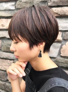 アイロン ベリーショート 画像あり の髪型 ヘアスタイル ヘアカタログ情報 秋冬