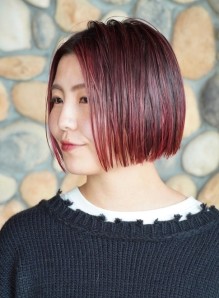 グラデーション ピンク ボブ 画像あり の髪型 ヘアスタイル ヘアカタログ情報 21春夏