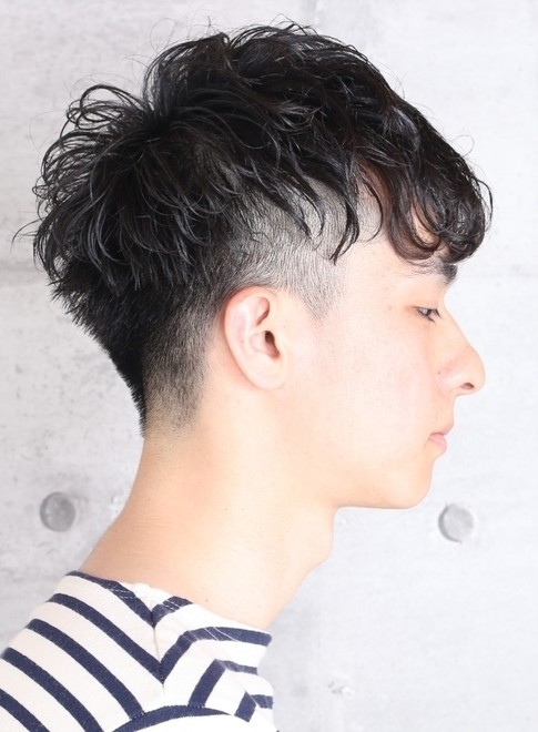 メンズ 上げても下げても ラフバングショート Beautrium Ginzaの髪型 ヘアスタイル ヘアカタログ 21秋冬