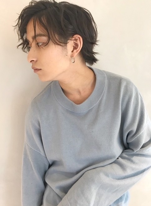 メンズ】アンニュイパーマ/GARDEN aoyamaの髪型・ヘアスタイル・ヘアカタログ｜2022春夏