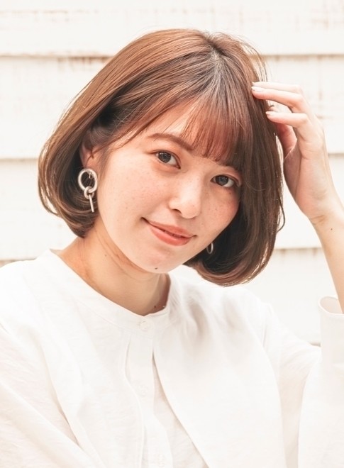 ボブ 30 40代に人気 大人ふんわり小顔ボブ Minx 原宿店の髪型 ヘアスタイル ヘアカタログ 21春夏