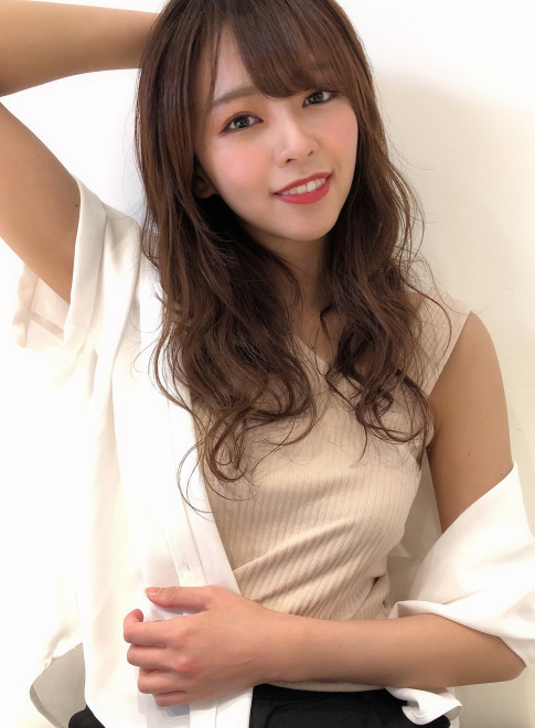 ロング ゆるふわデジタルパーマ 人気スタイル Chobii 銀座の髪型 ヘアスタイル ヘアカタログ 21春夏