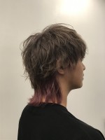 アッシュ ピンク メンズ 髪色 画像あり の髪型 ヘアスタイル ヘアカタログ情報 21春夏