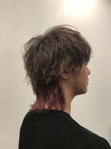 ピンク メンズ 髪色 画像あり の髪型 ヘアスタイル ヘアカタログ情報 21冬 春