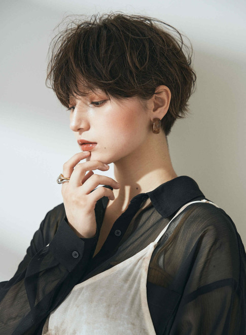 ショートヘア 人気no1ショートボブ Hair Designing Comme Matisseの髪型 ヘアスタイル ヘアカタログ 21春夏