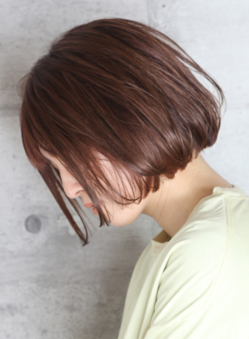 ボブ 耳かけすっきり ラインのキレイなボブ Beautrium Ginzaの髪型 ヘアスタイル ヘアカタログ 21春夏