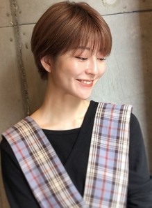 すく ショート 画像あり の髪型 ヘアスタイル ヘアカタログ情報 21春夏 7ページ目