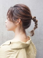 アップ ヘアアレンジ 面長 画像あり の髪型 ヘアスタイル ヘアカタログ情報 秋冬