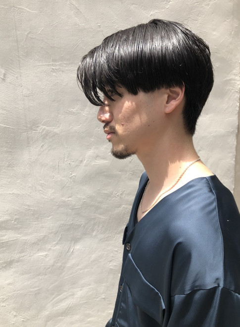 メンズ 7 3パート刈り上げショートヘアー Gokan Omotesando の髪型 ヘアスタイル ヘアカタログ 22春夏