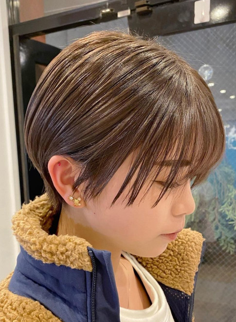 ショートヘア ハンサムショート Ocean Tokyo Sunnyの髪型 ヘアスタイル ヘアカタログ 21春夏