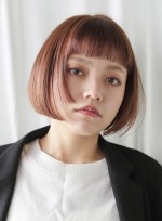 オレンジ ピンク 髪色 画像あり の髪型 ヘアスタイル ヘアカタログ情報 21春夏