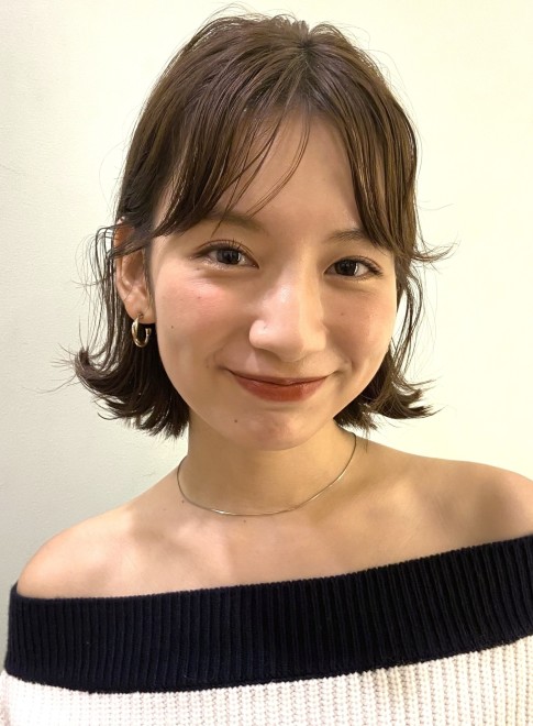 ボブ 横顔美人 素敵な大人の外ハネボブ Beautrium 265の髪型 ヘアスタイル ヘアカタログ 21春夏