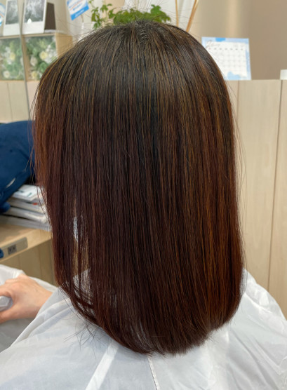 21夏 秋 今週１位のミディアム カラー メニュー グラデーションの髪型は ヘアスタイルランキング ヘアカタログbeauty Navi