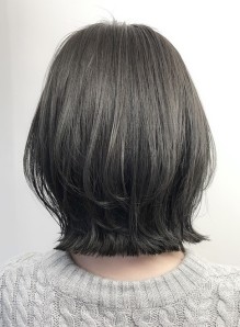 ネイビー 髪色 画像あり の髪型 ヘアスタイル ヘアカタログ情報 21春夏