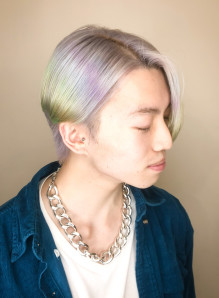 カラー ハイトーン メンズ 画像あり の髪型 ヘアスタイル ヘアカタログ情報 21春夏