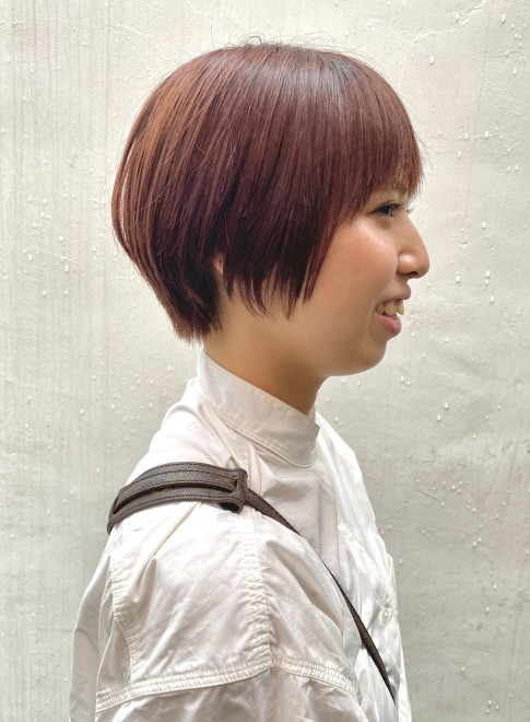 ショートヘア 大人可愛いショートボブ Gokan Omotesando の髪型 ヘアスタイル ヘアカタログ 22秋冬